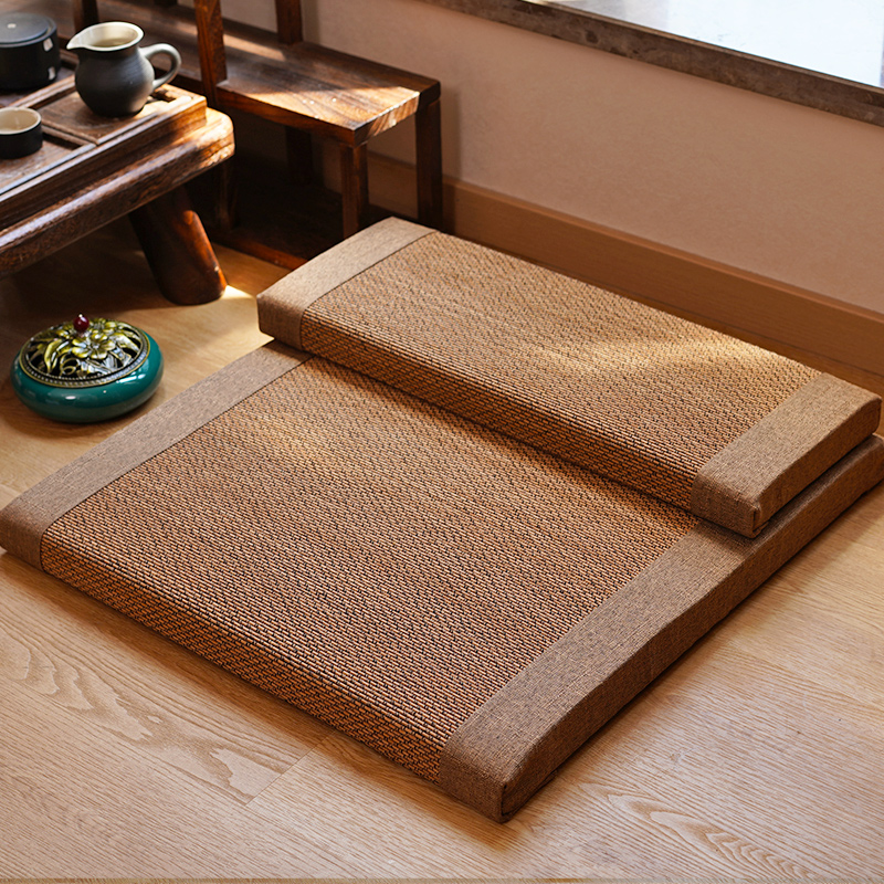 Meditation Cushion Zafu - Bamboo Zafu & Zabuton Meditation Cushion