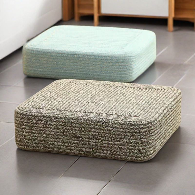 Meditation Cushion Zafu - Square Zafu Meditation Cushion, High Resilience