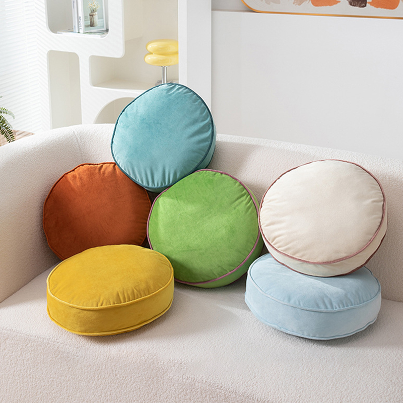 Meditation Cushion Zafu - Nordic Minimalist Style Soft Round Cushion