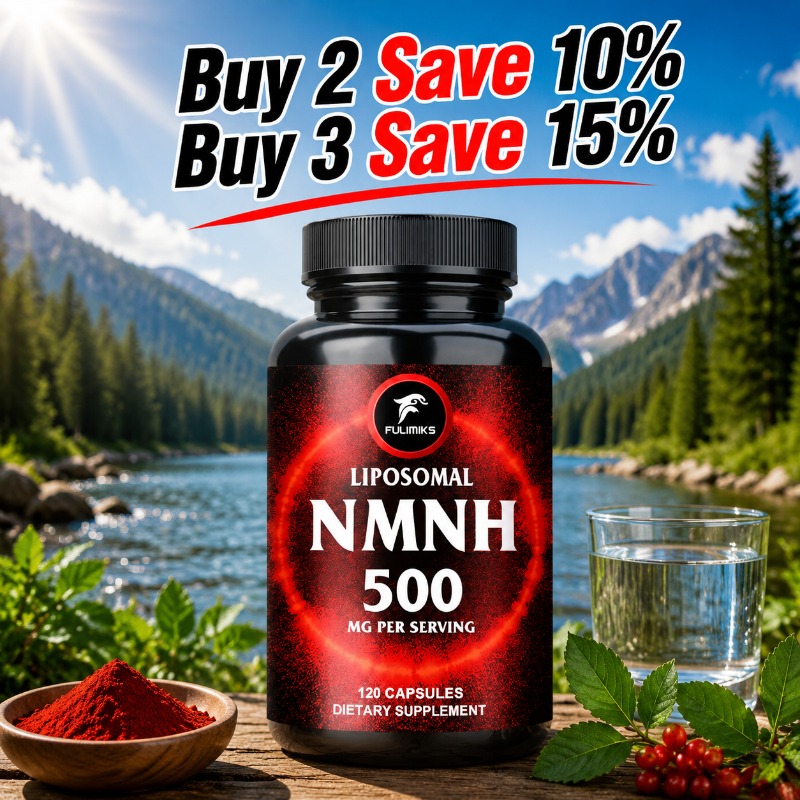 Holistic Health & Wellness - High Liposomal NMNH 500mg Supplement, Support