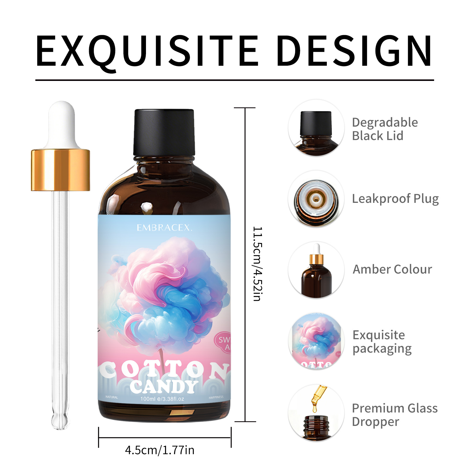 100ml Cotton Candy Essential O - Aromatherapy Diffuser ulasan dan harga