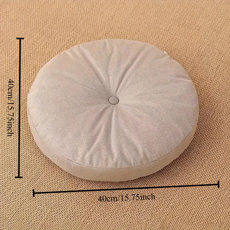 Thick Round Cushion,Soft & Com - Meditation Cushion Zafu ulasan dan harga