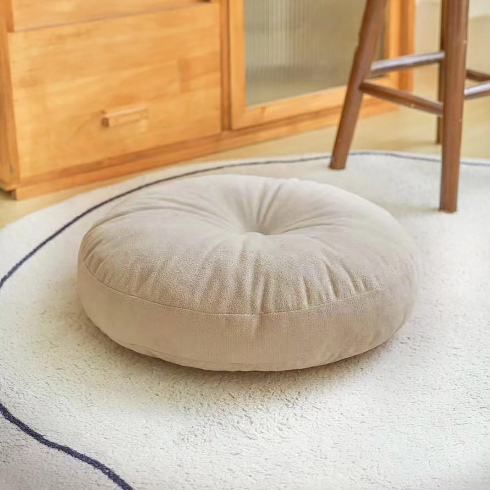 Thick Round Cushion,Soft & Com - Meditation Cushion Zafu ulasan dan harga