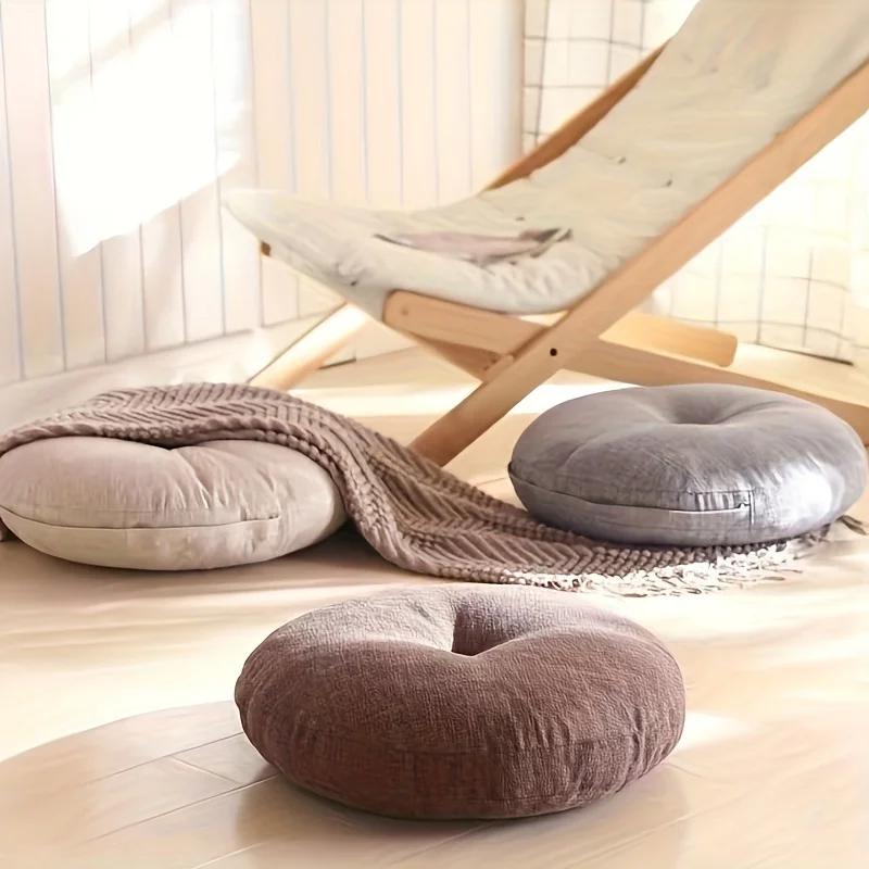Thick Round Cushion,Soft & Com - Meditation Cushion Zafu ulasan dan harga