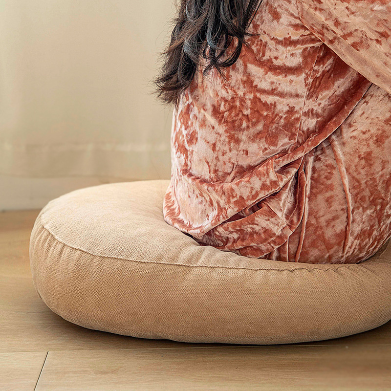 Round Floor Seat Pillow Solid  - Meditation Cushion Zafu ulasan dan harga