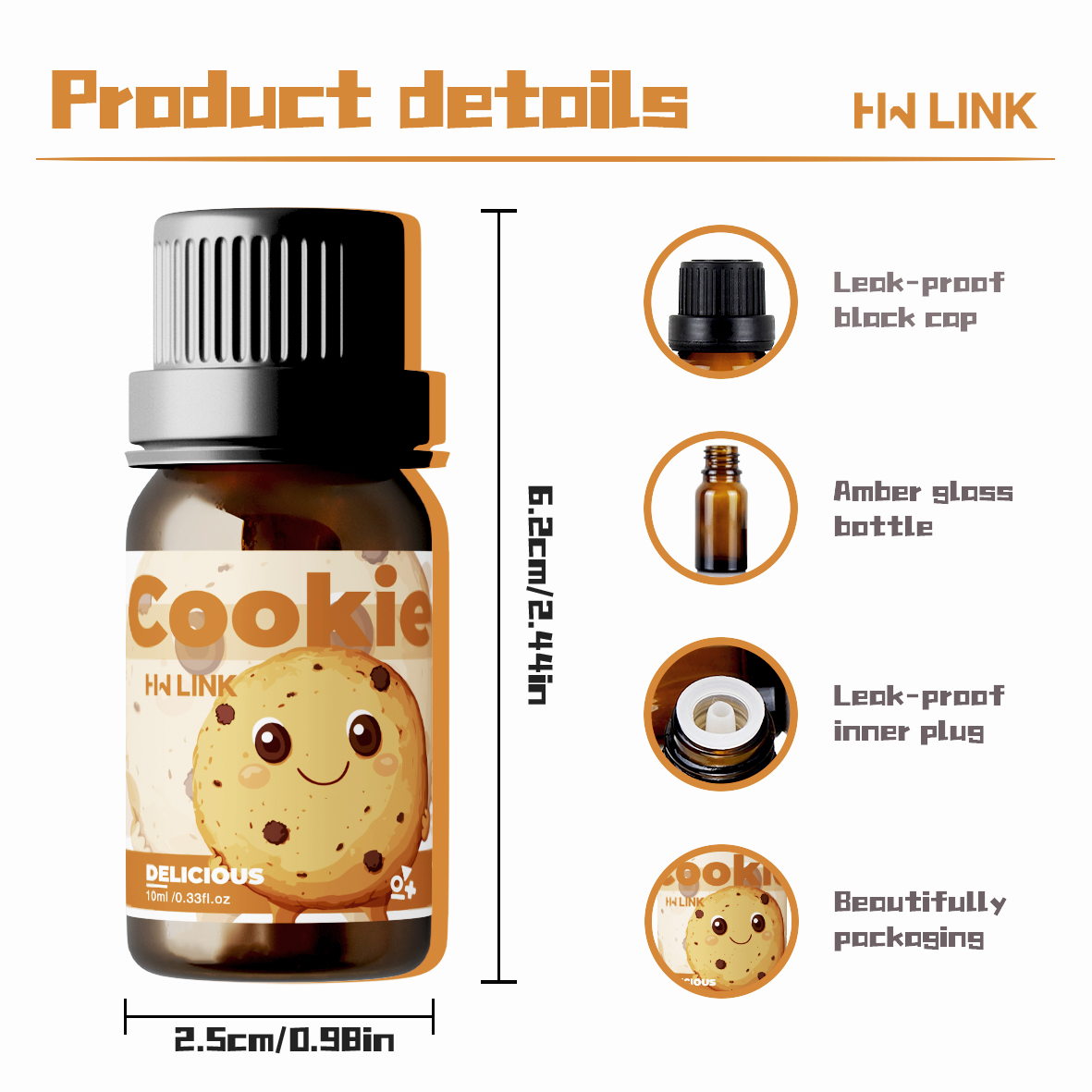 10ml Cookie Essential Oils  fo - Aromatherapy Diffuser ulasan dan harga