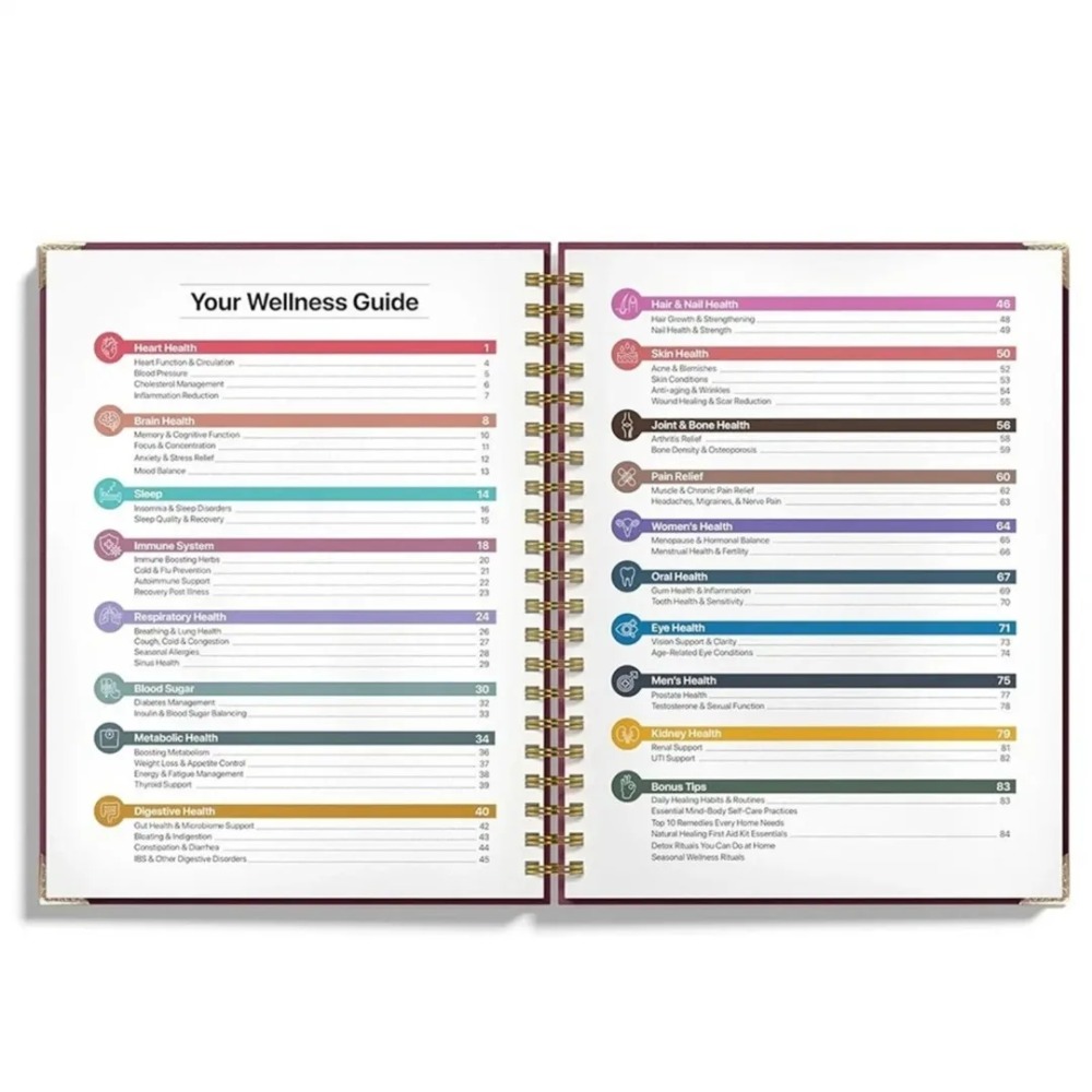 Natural Healing Handbook Spira - Holistic Health & Wellness ulasan dan harga