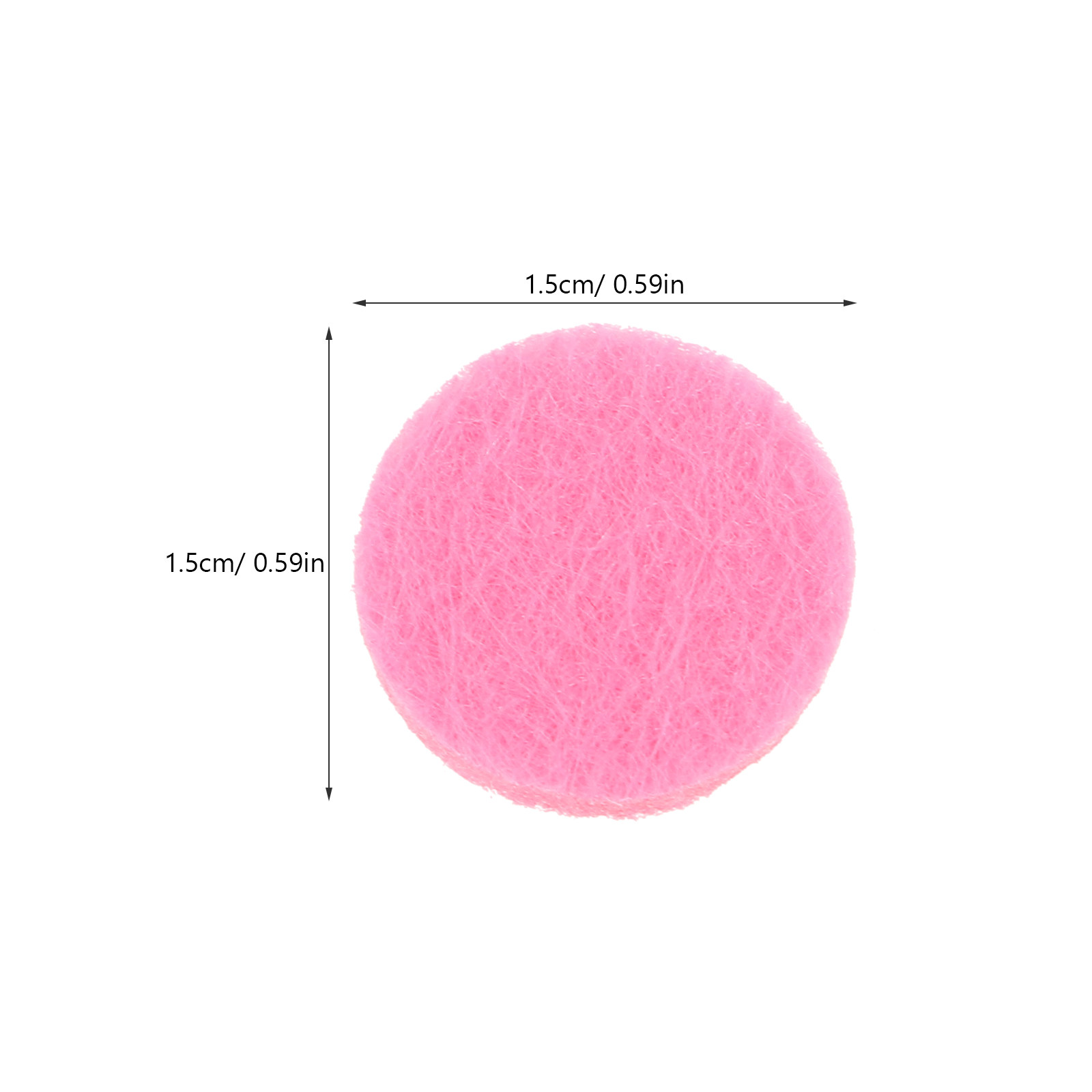 50Pcs Round Fragrance Pads Cot - Aromatherapy Diffuser ulasan dan harga