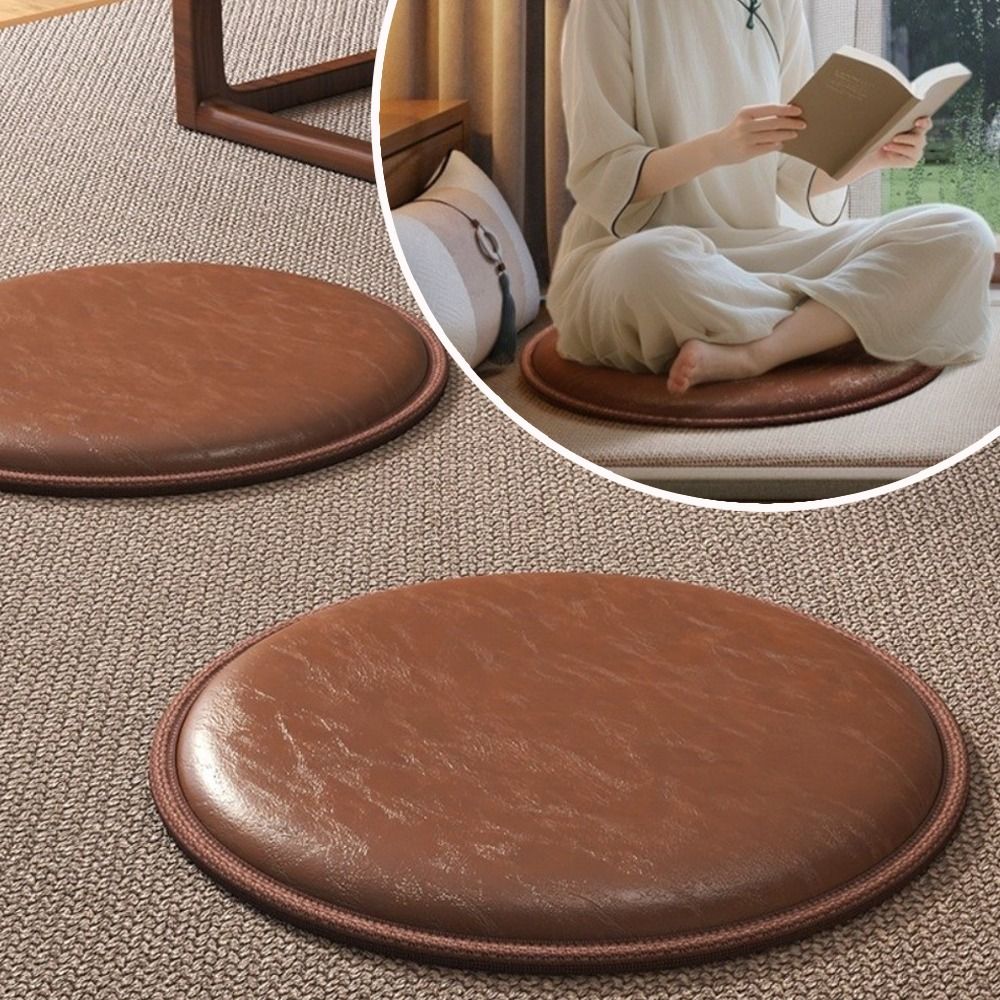 Zafu Thick Leather Cushion Sof - Meditation Cushion Zafu ulasan dan harga