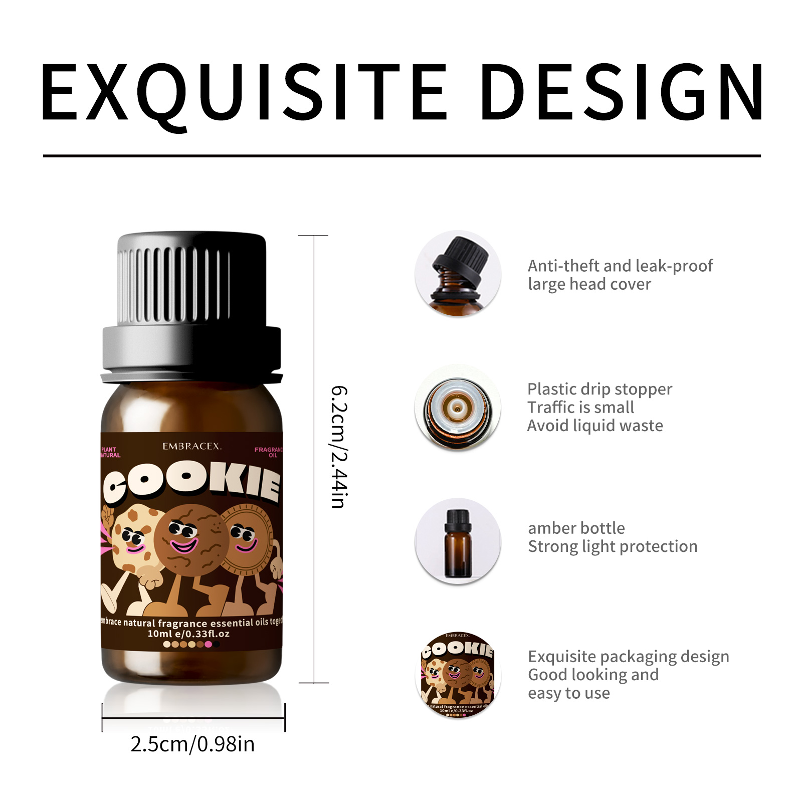 10ml Cookie Fragrance Essentia - Aromatherapy Diffuser ulasan dan harga