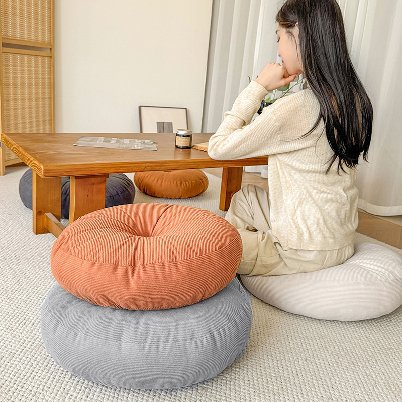Modern Style Thick  Corduroy U - Meditation Cushion Zafu ulasan dan harga