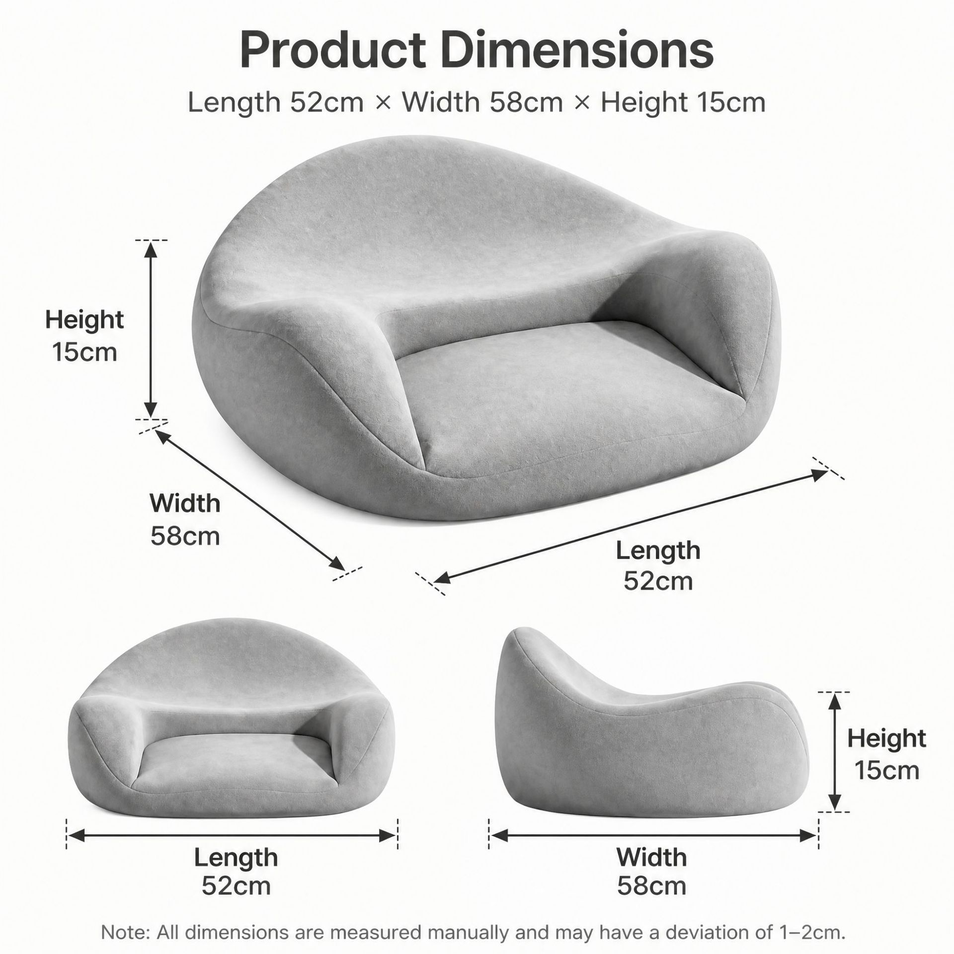 Memory Foam Meditation Cushion - Meditation Cushion Zafu ulasan dan harga