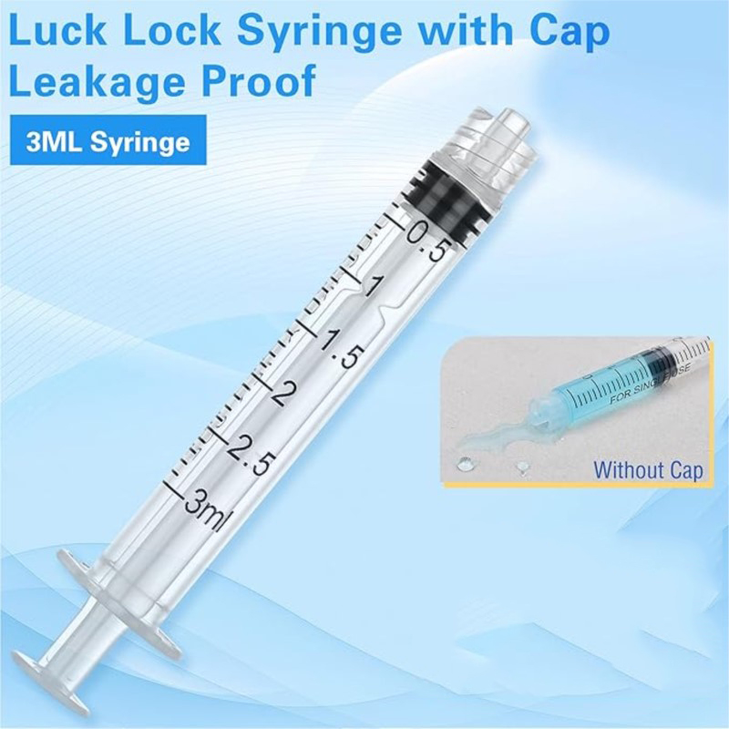 3ml 20 50 100Pcs Luer Lock Lab - Health Wellness Solutions ulasan dan harga