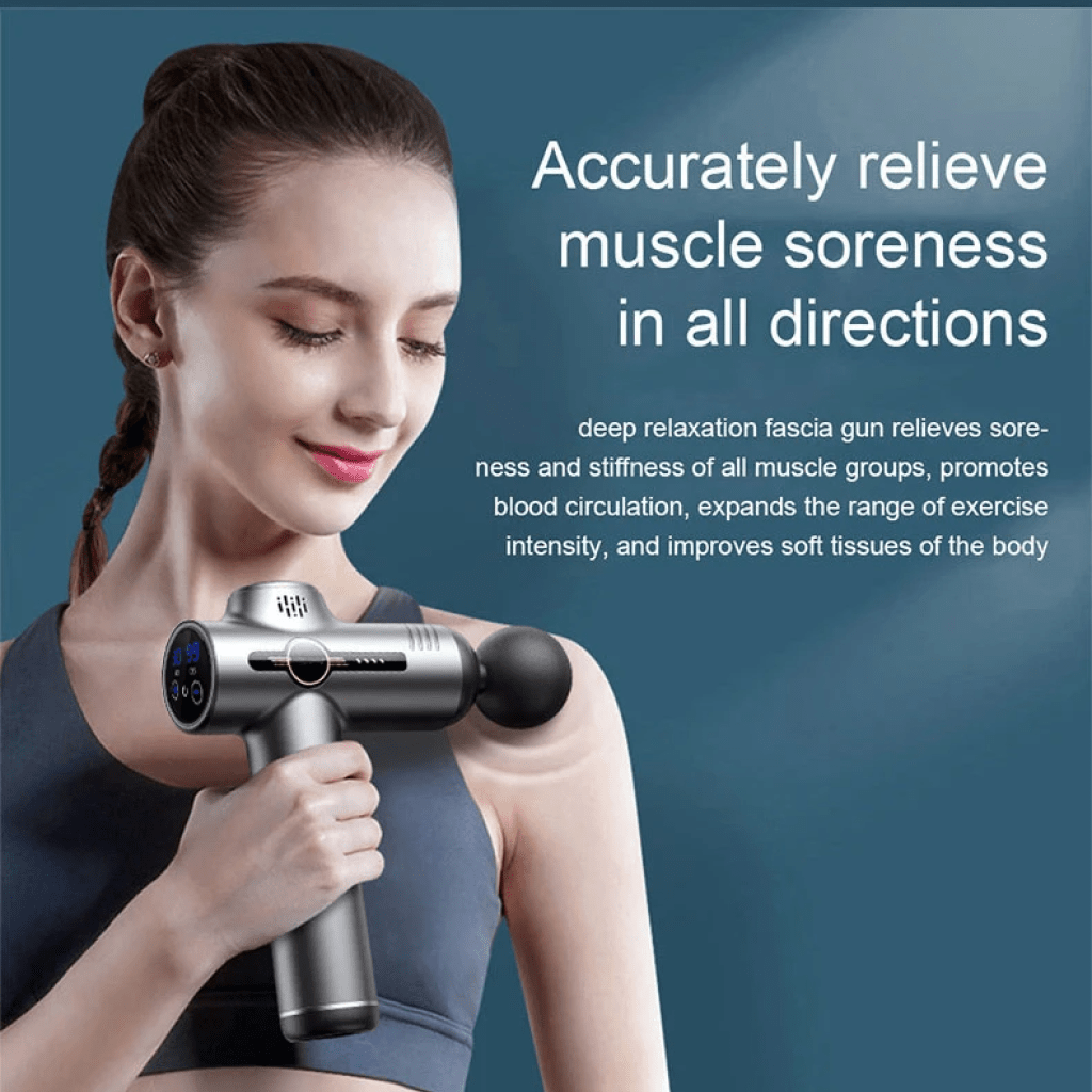 99 Level Massage Gun Fascia De - Health Wellness And Fitness ulasan dan harga