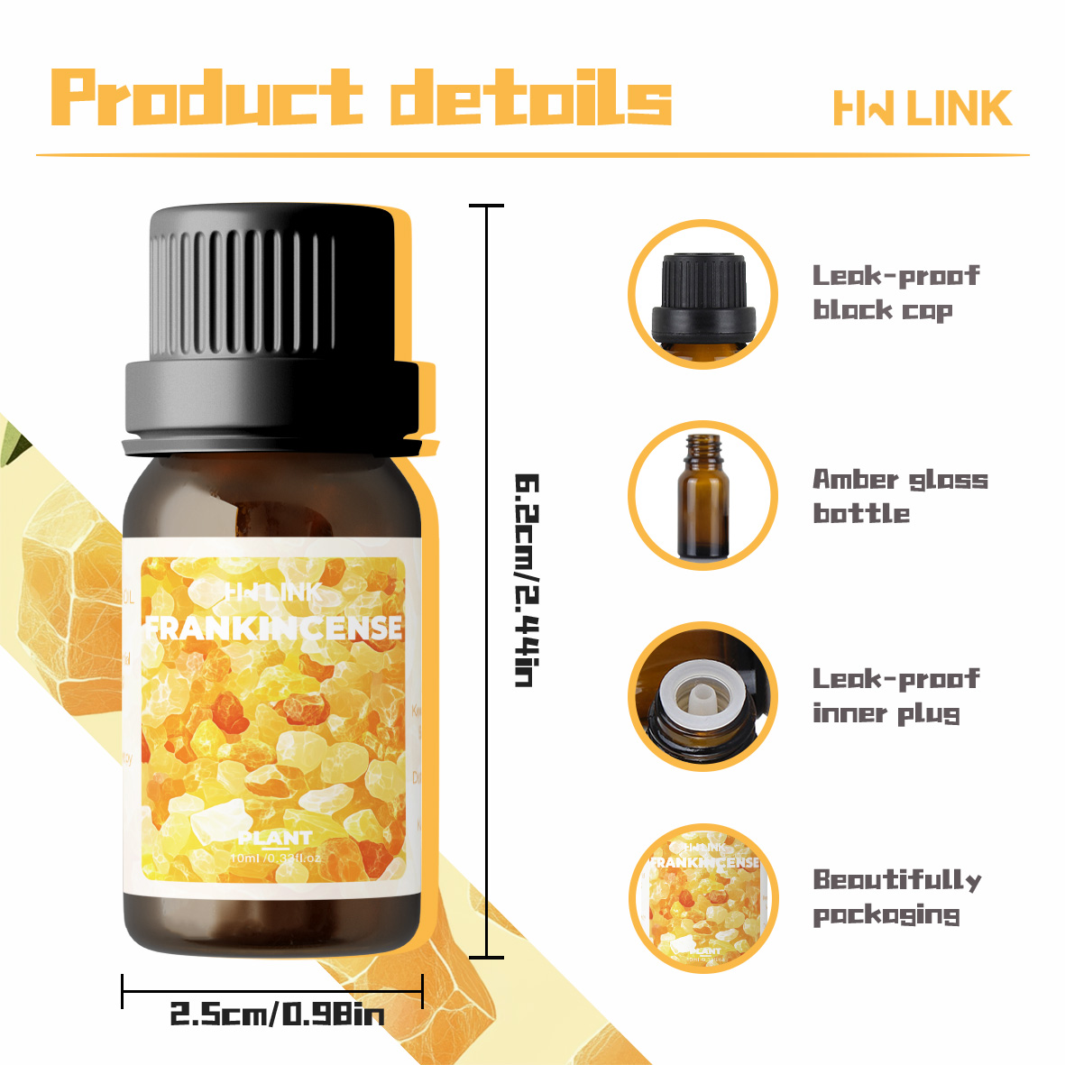 Frankincense Essential Oil 10m - Aromatherapy Diffuser ulasan dan harga